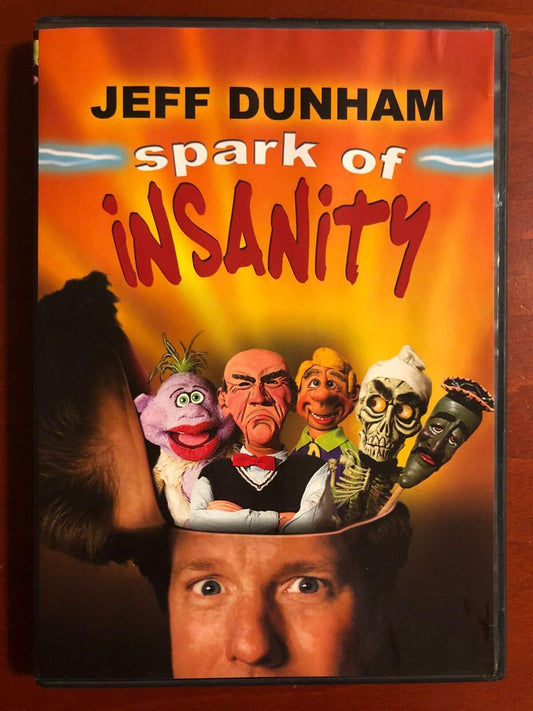 Jeff Dunham - Spark of Insanity (DVD, 2007) - K0428