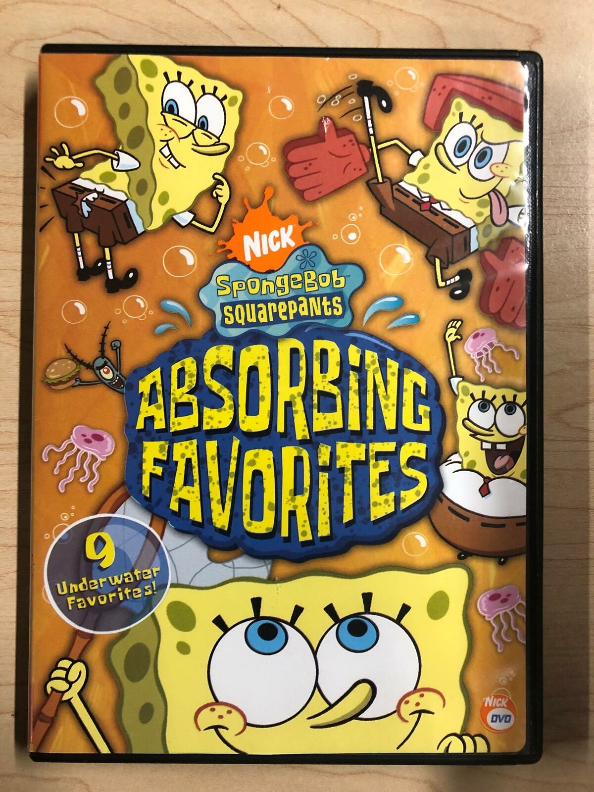 SpongeBob Squarepants Absorbing Favorites (DVD, 9 episodes) - I0123