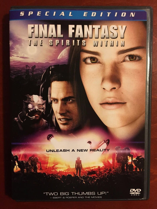 Final Fantasy - The Spirits Within (DVD, 2001, special edition) - J1022