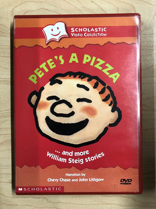 Pete's A Pizza (DVD, Sholastic, 1998) - G1219