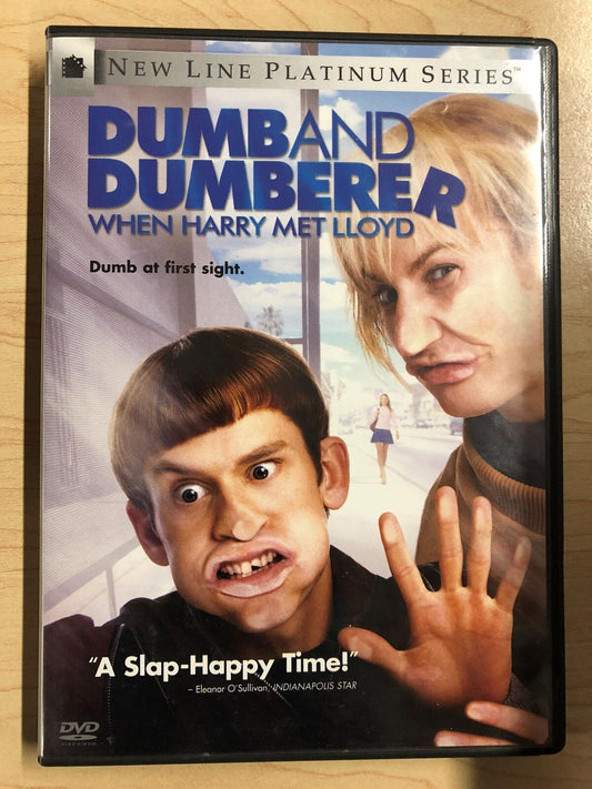 Dumb and Dumberer - When Harry Met Lloyd (DVD, 2003, New Line Platinum) - K5