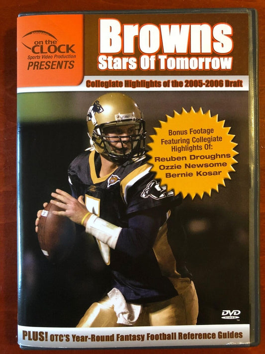 Browns Stars of Tomorrow Collegiate Highlights 2005-2006 Draft (DVD) - H0828