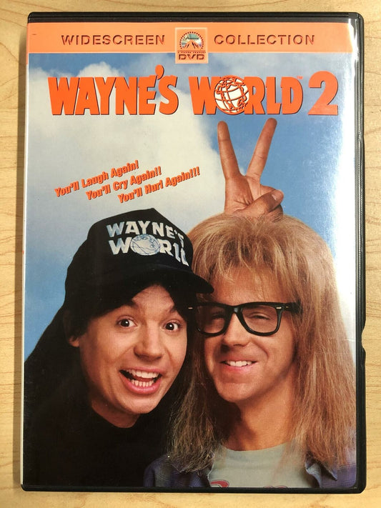 Waynes World 2 (DVD, 1993, Widescreen) - K0218