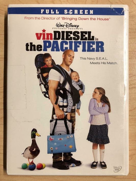 The Pacifier (DVD, 2005, Full Frame, Disney) - J0730