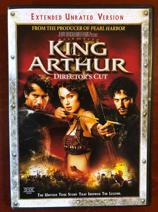 King Arthur (DVD, 2004, Extended Unrated Version) - G0105