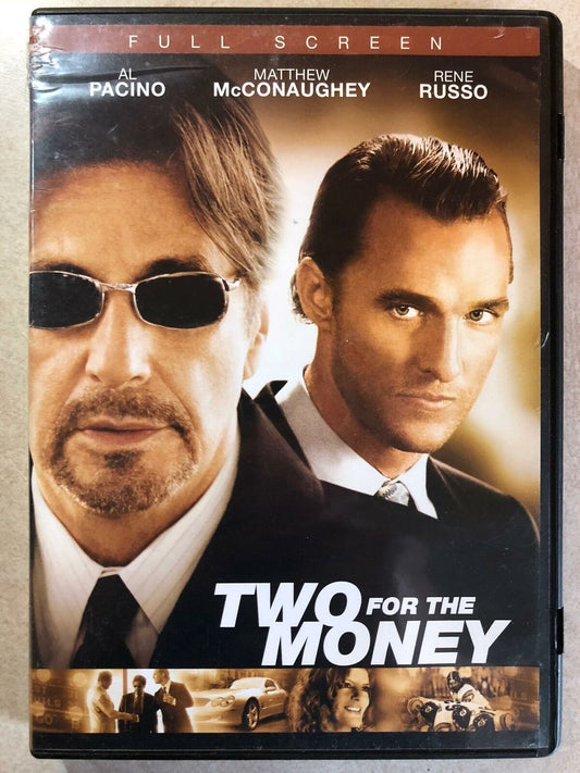 Two for the Money (DVD, 2005, Full Frame) - G0531