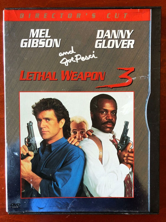 Lethal Weapon 3 (DVD, 1992, Directors Cut) - H0110