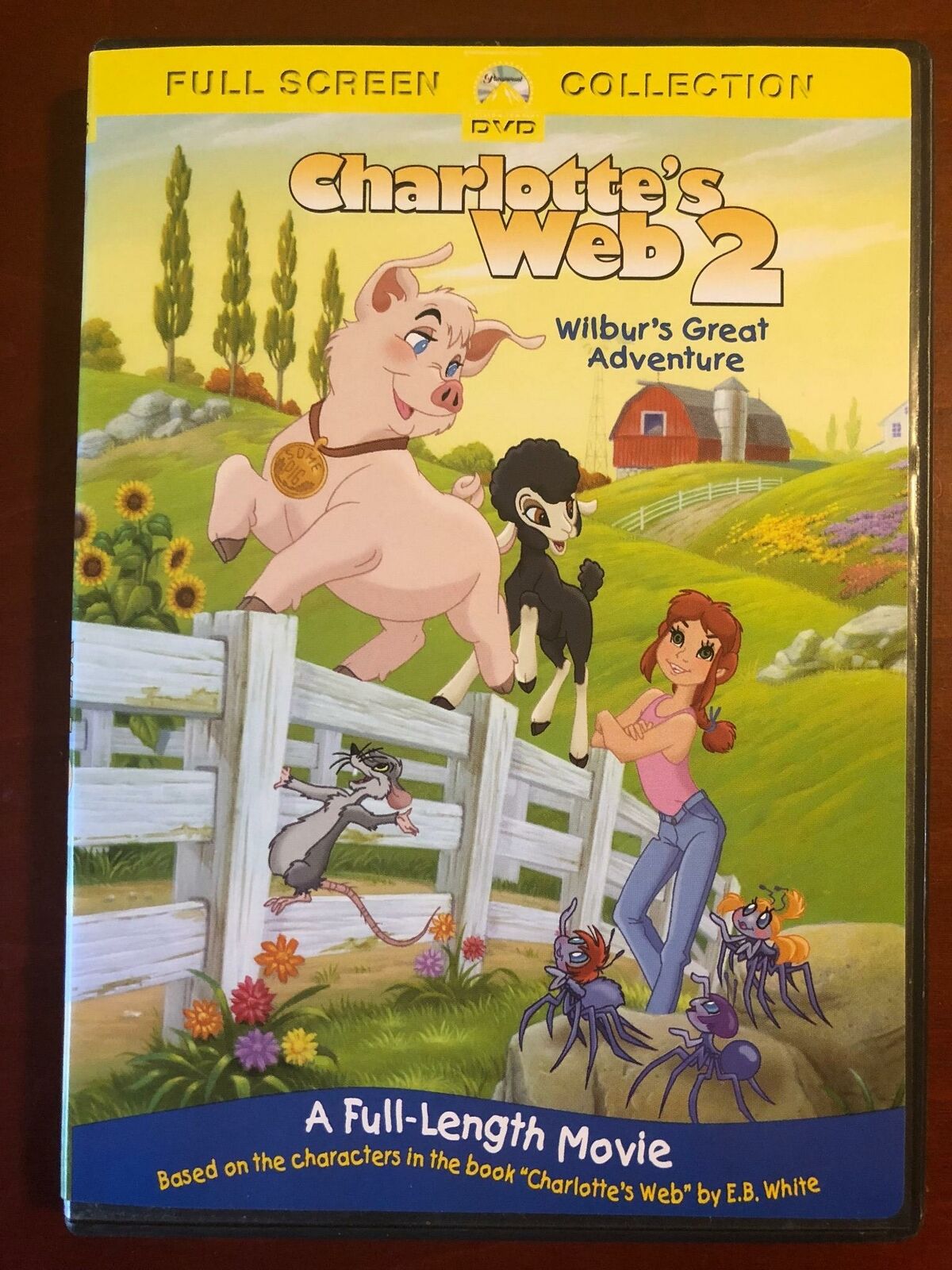 Charlottes Web 2 - Wilburs Great Adventure (DVD, 2003, full screen) - H0828