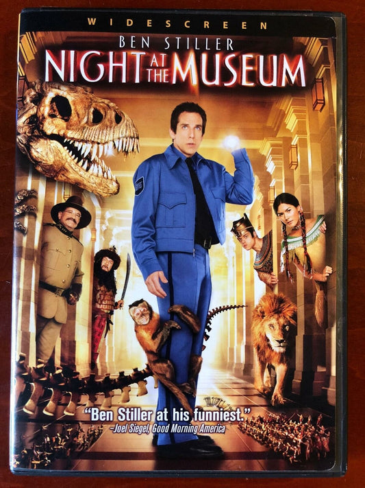 Night at the Museum (DVD, 2006, Widescreen) - J0409