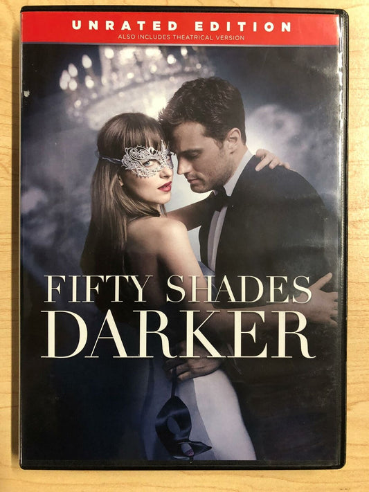 Fifty Shades Darker (DVD, 2017, unrated) - J1231