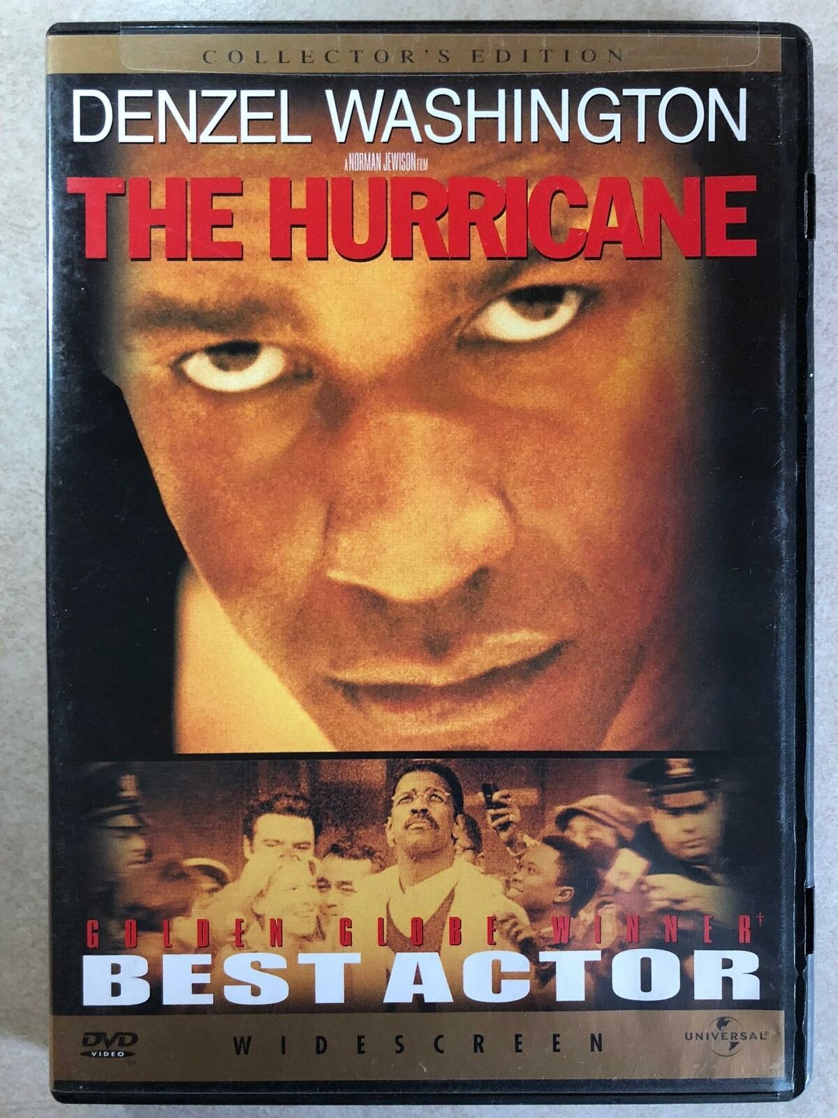 The Hurricane (DVD, 1999, Widescreen) - K0107