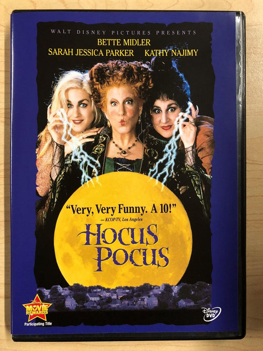 Hocus Pocus (DVD, 1993, Disney, Halloween) - J1022