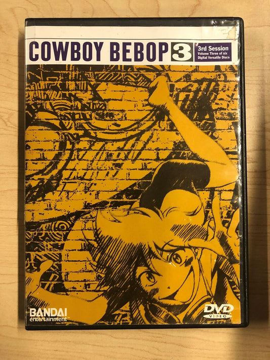Cowboy Bebop 3 - 3rd Session (DVD, Vol. 3, Session 11-14) - J0730