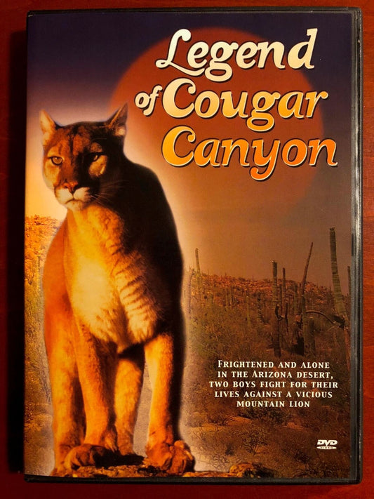 Legend of Cougar Canyon (DVD, 1974) - H1226