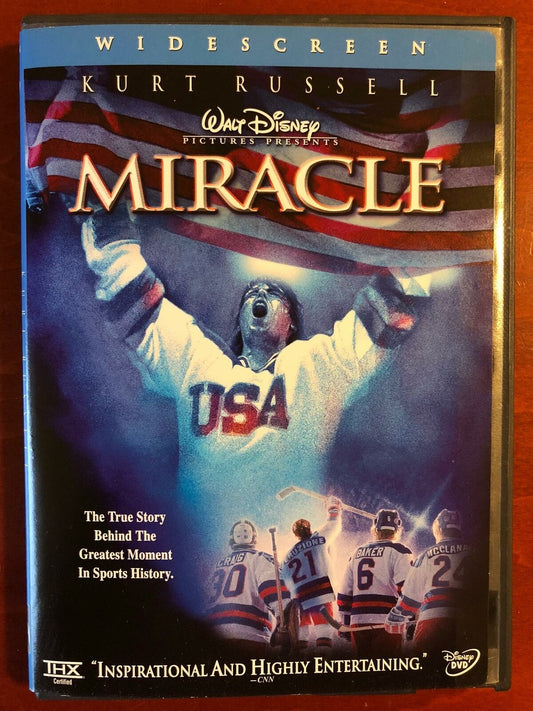 Miracle (DVD, 2004, Widescreen, Disney) - K0303