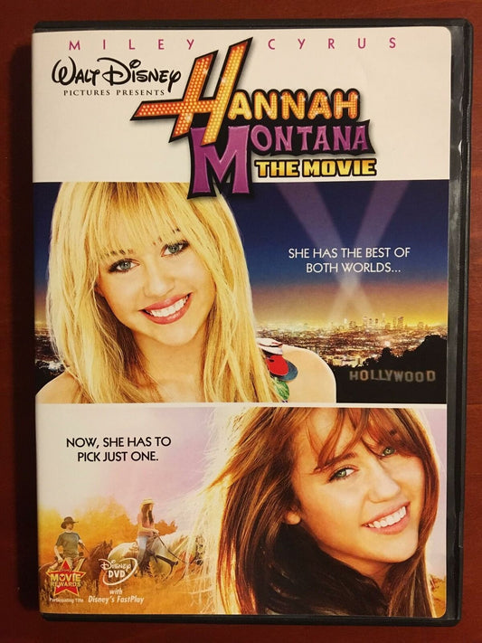 Hannah Montana The Movie (DVD, 2009, Disney) - K0303