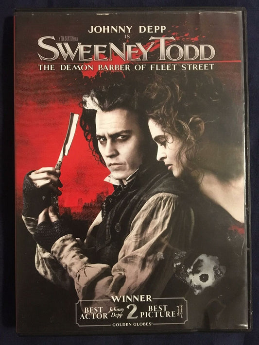Sweeney Todd - The Demon Barber of Fleet Street (DVD, 2007) - K10
