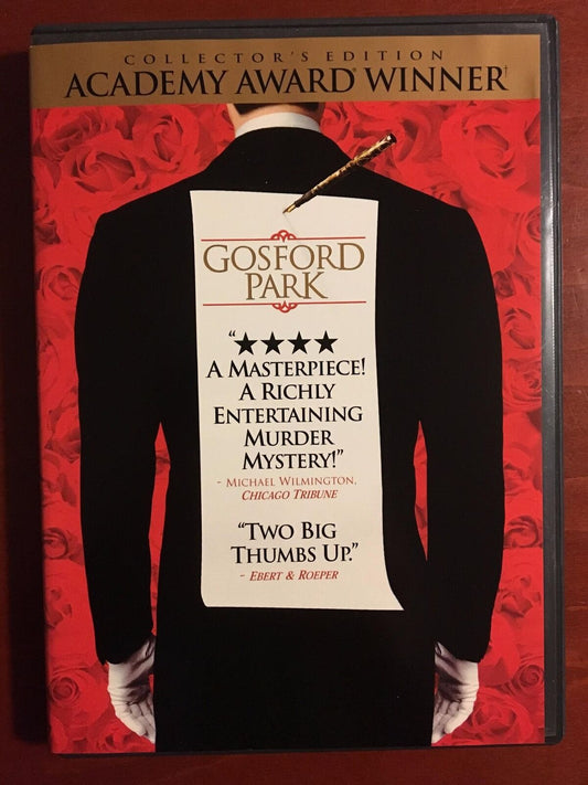 Gosford Park (DVD, 2001, collectors edition) - K0428