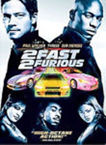 2 Fast 2 Furious (DVD, 2003, Full Frame) - K0107