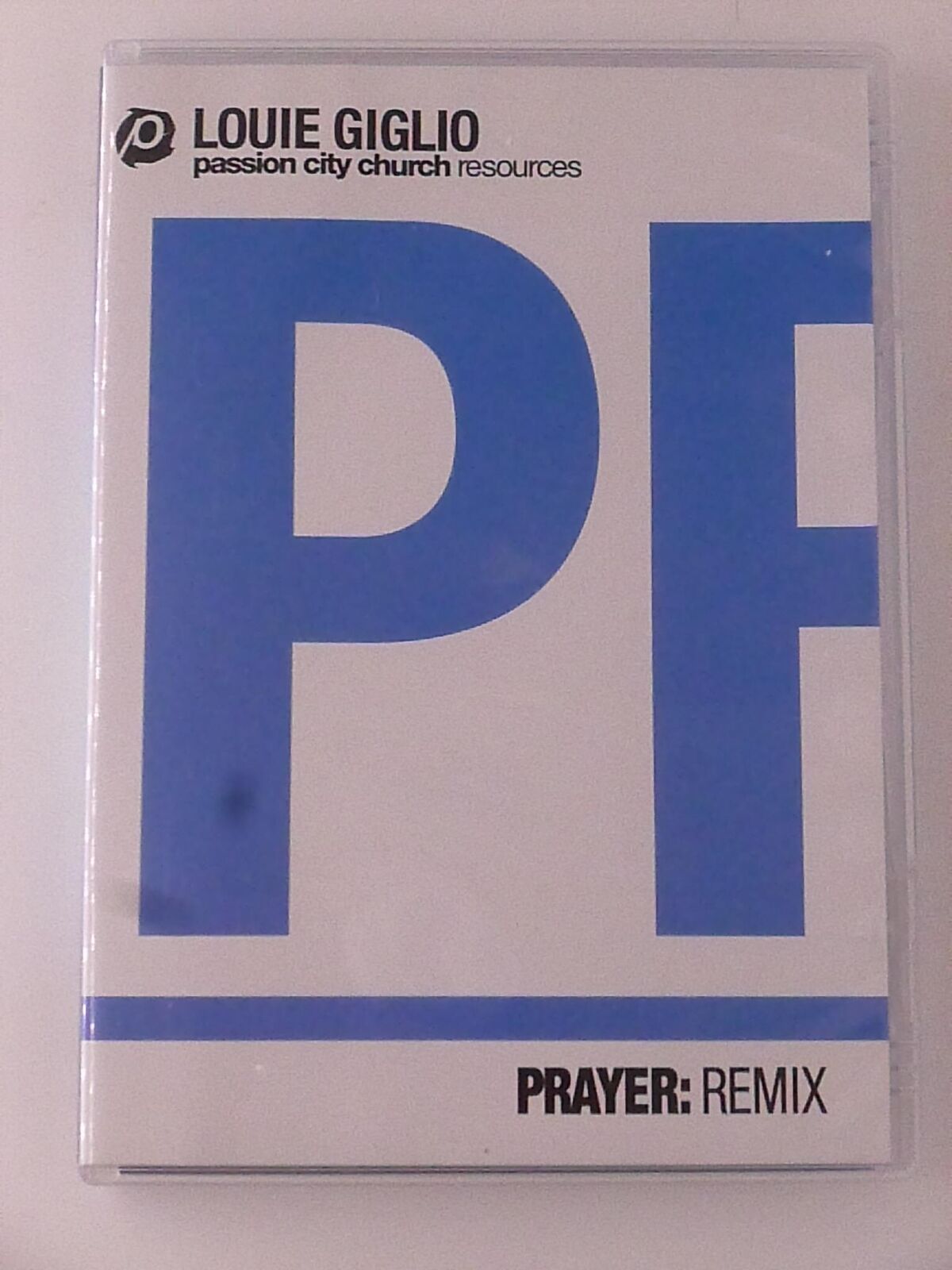 Prayer - Remix - Louie Giglio (DVD, Passion City Church) - I0424