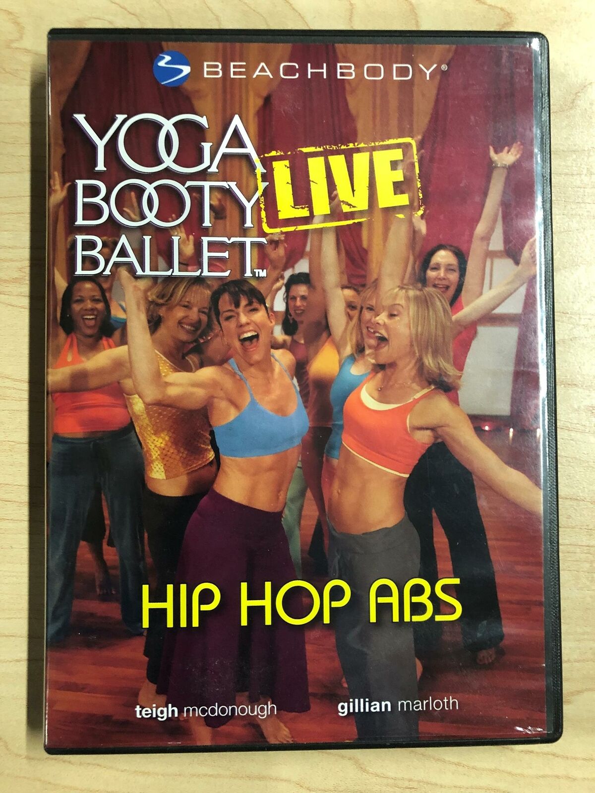Yoga Booty Ballet Live - Hip Hop Abs (DVD, Beachbody, exercise) - H1010