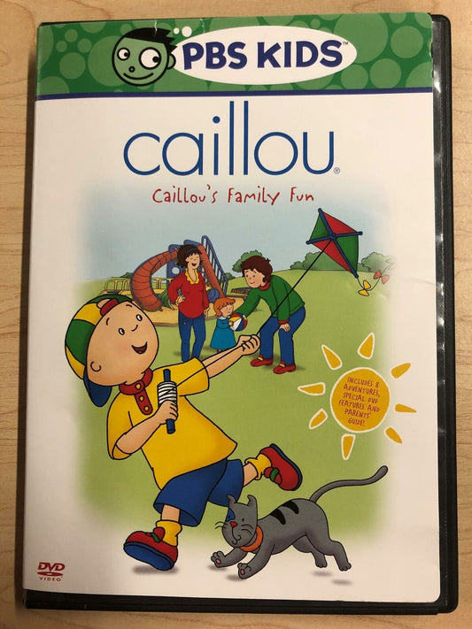 Caillou - Caillous Family Fun (DVD, 2005, PBS Kids) - G0726