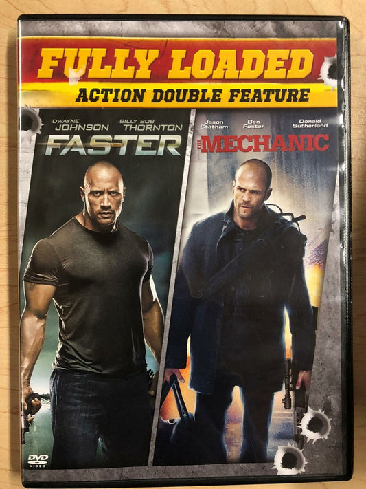 Faster - The Mechanic (DVD, double feature) - H1114