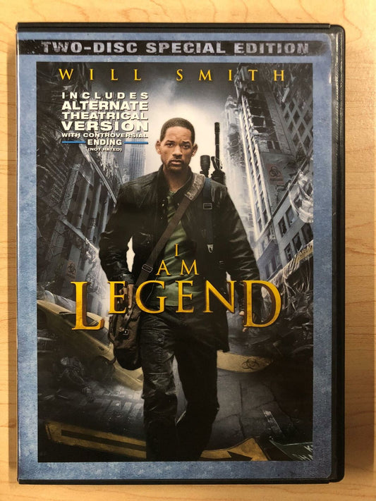 I am Legend (DVD, 2007, 2-disc special edition) - K9