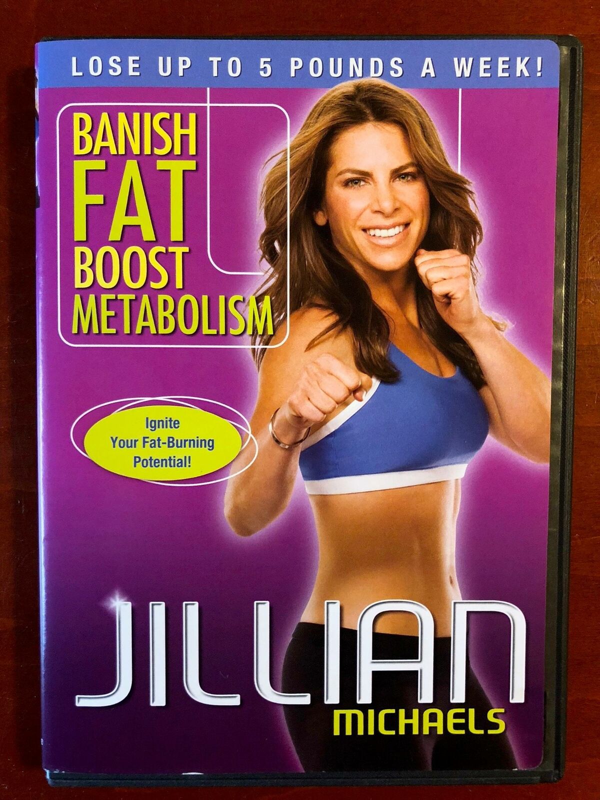 Jillian Michaels - Banish Fat Boost Metabolism (DVD, 2008, exercise) - I0911