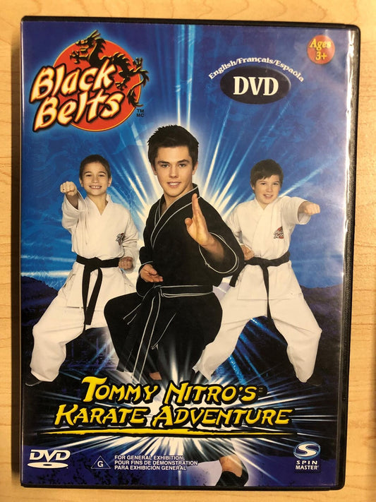 Tommy Nitros Karate Adventure (DVD, 2005, Black Belts) - J1231