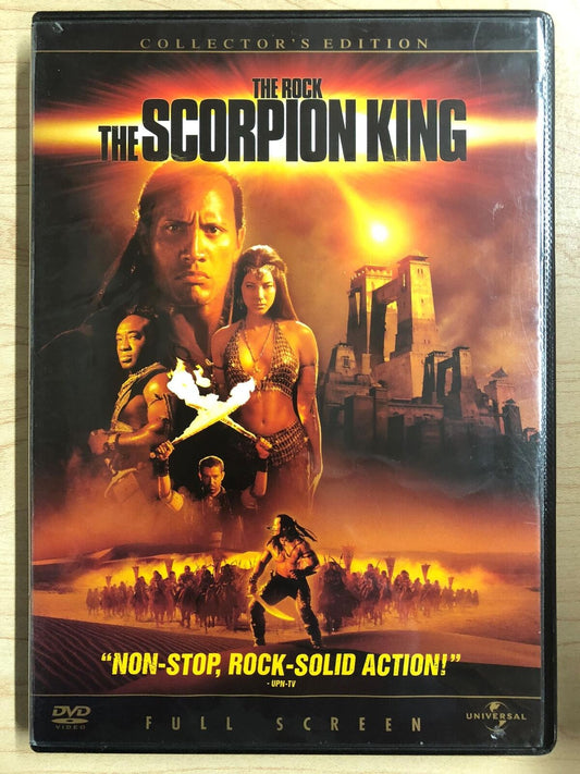 The Scorpion King (DVD, Full Screen, 2002, Collectors Edition) - J1105