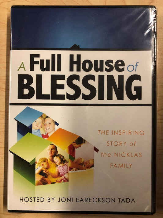 A Full House of Blessing - Nicklas Family (DVD, 2008) - J0319