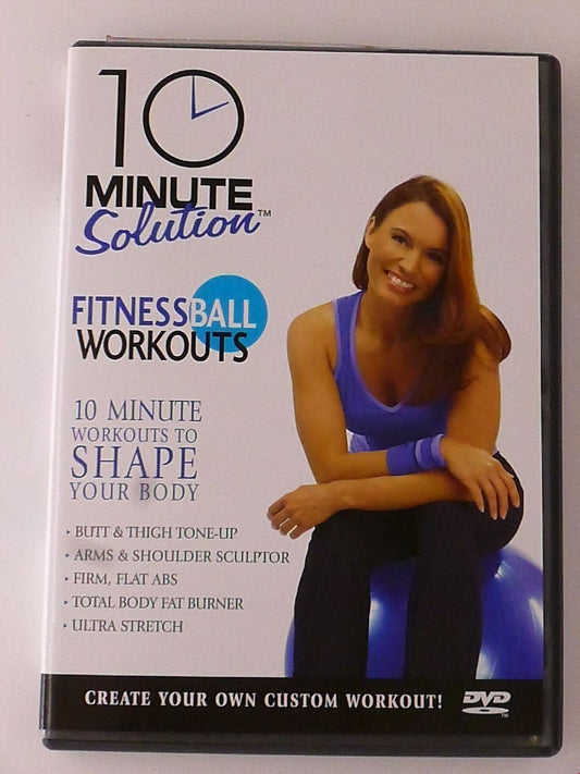 10 Minute Solution - Fitness Ball Workouts (DVD, exercise) - H1114