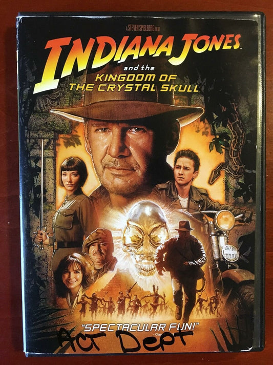 Indiana Jones and the Kingdom of the Crystal Skull (DVD, 2008) - L01