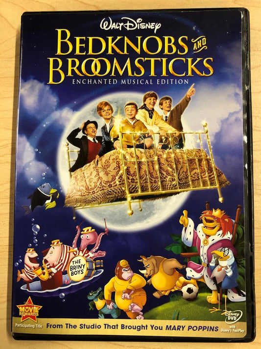 Bedknobs and Broomsticks (DVD, 1971, Enchanted Musical Edition, Disney) - J1231