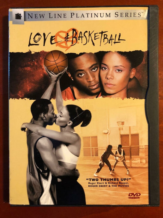 Love and Basketball (DVD, 2000, New Line Platinum Series) - K0218