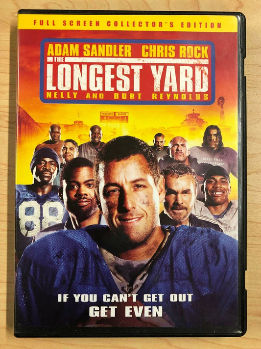 The Longest Yard (DVD, 2005, Full Screen Collectors Edition) - J1105