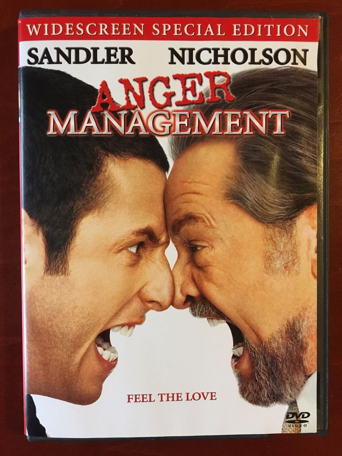 Anger Management (DVD, 2003, Widescreen) - J1231