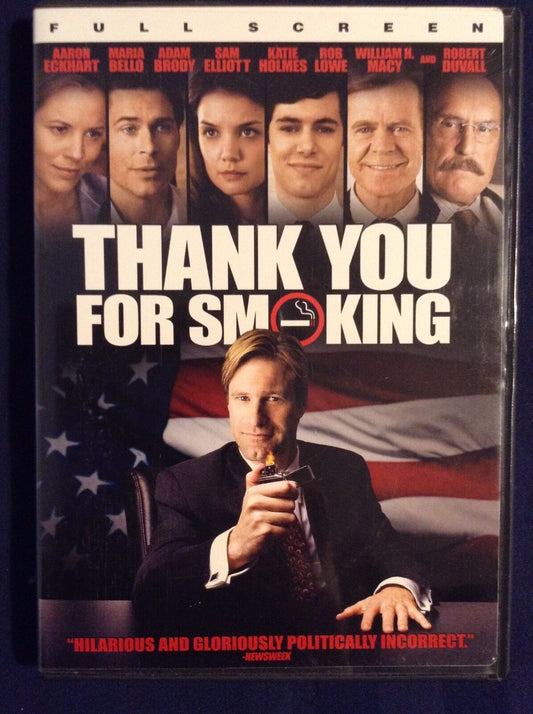 Thank You For Smoking (DVD, 2006, Full Frame) - G1004