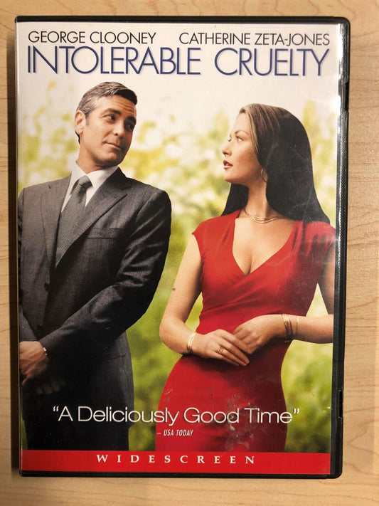 Intolerable Cruelty (DVD, 2003, Widescreen Edition) - J1231