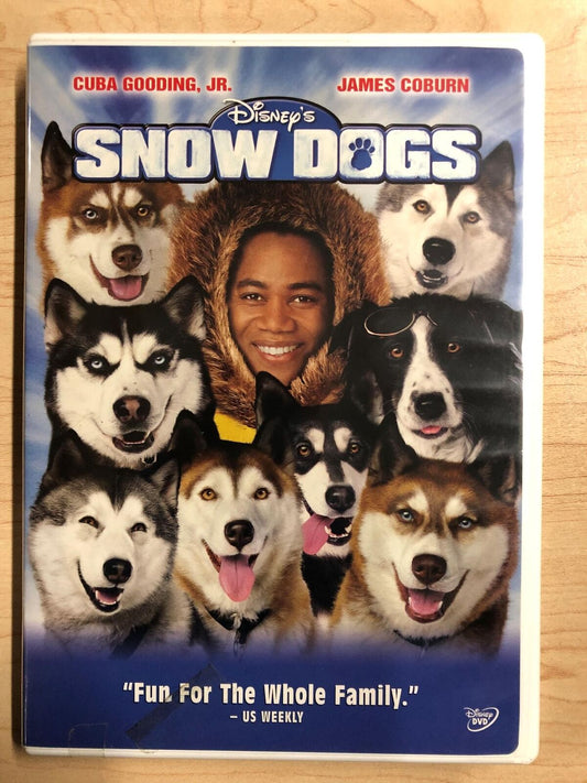 Snow Dogs (DVD, 2002, Disney) - J1231