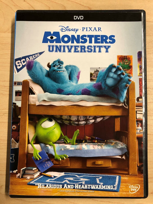 Monsters University (DVD, 2013, Disney Pixar) - J1231