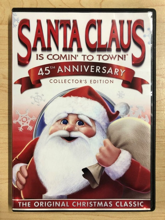 Santa Claus Is Comin to Town (DVD, 1970, 45th Anniversary, Christmas) - I1030