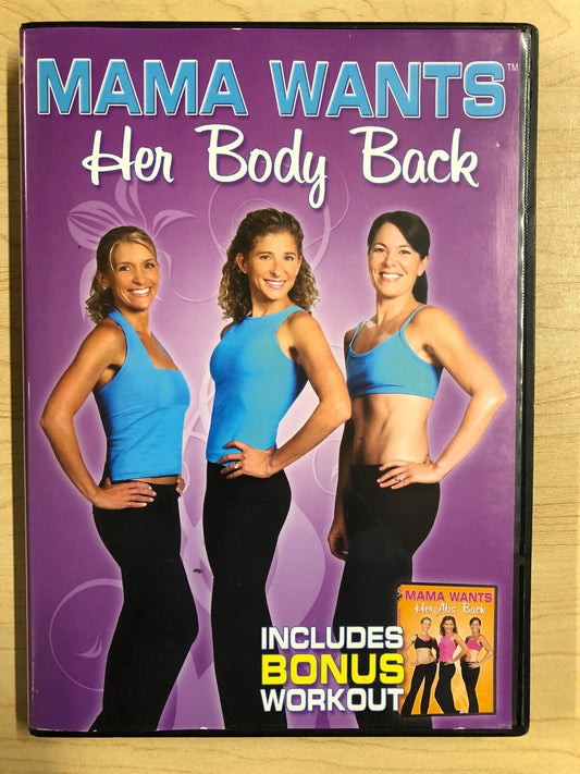 Mama Wants Her Body Back (DVD, exercise, 2010) - J0205