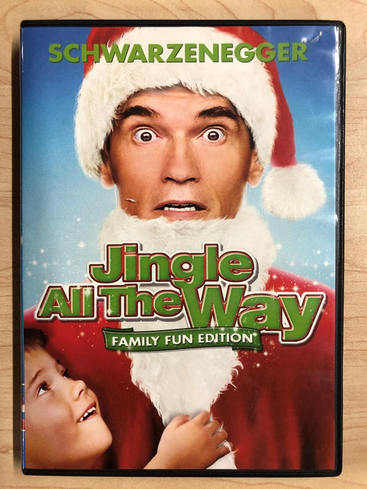 Jingle All the Way (DVD, 1996, Family Fun Edition, Christmas) - J0806