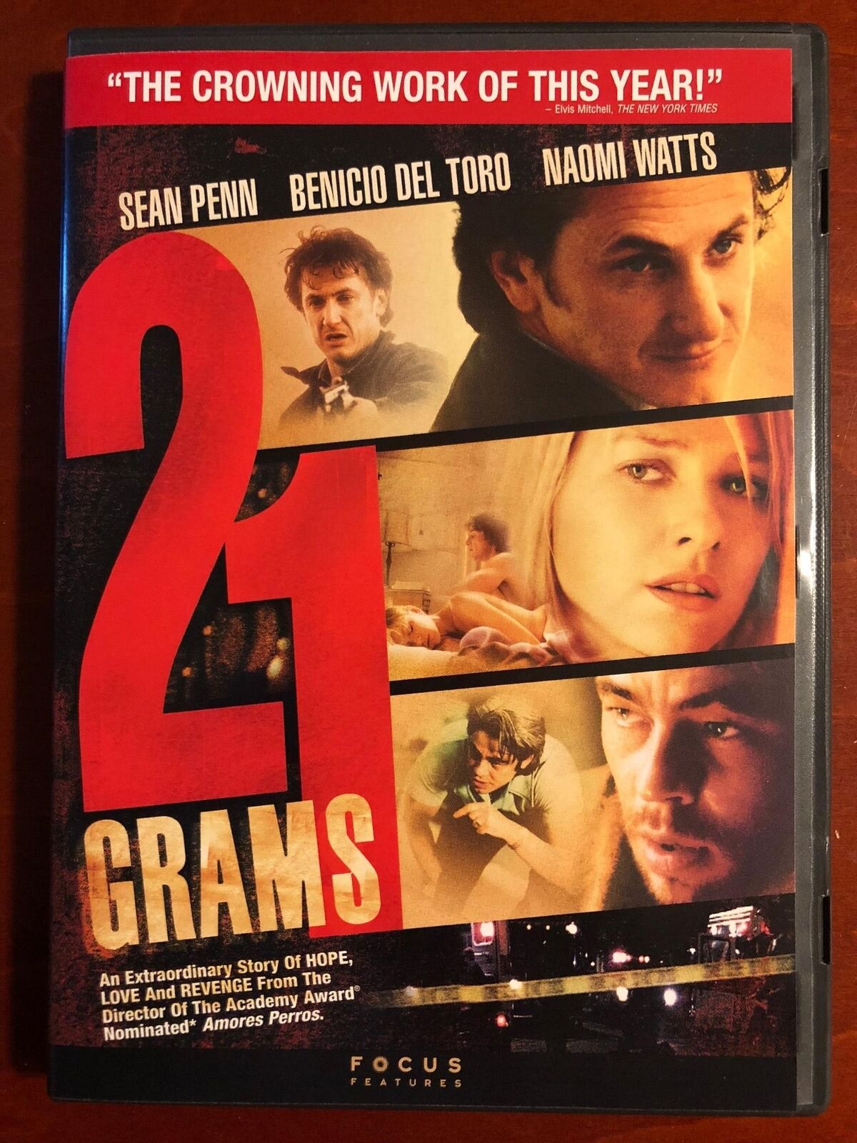 21 Grams (DVD, 2003) - J0129