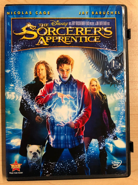 The Sorcerers Apprentice (DVD, Disney, 2010) - K0428