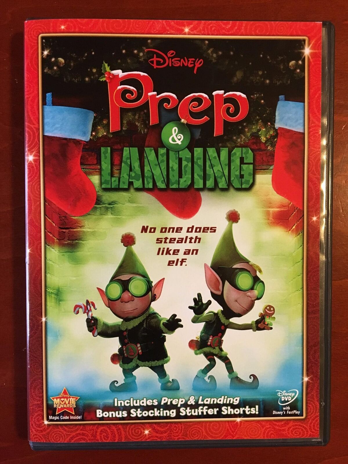 Prep and Landing (DVD, 2010, Disney, Christmas) - J0129