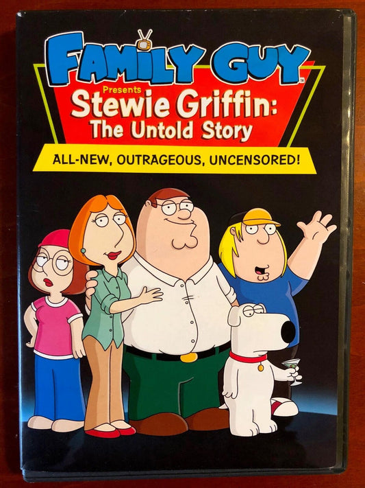 Family Guy Presents Stewie Griffin The Untold Story (DVD, Unrated, 2005) - K0428