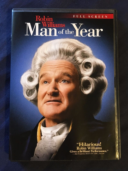 Man of the Year (DVD, 2006, Full Frame Edition) - H0214